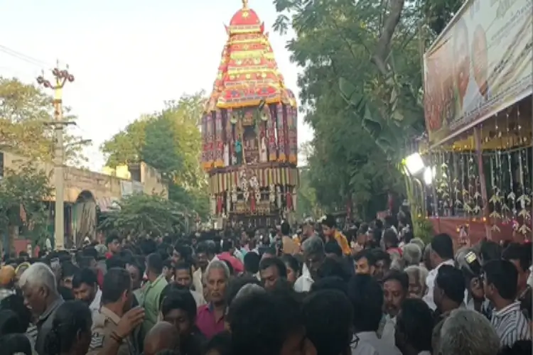 Lord Murugan's grand Rath Yatra taken out with great pomp in Madurai